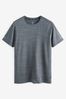 Slate Grey Active Mesh T-Shirt