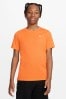 Nike Orange Dri-FIT Miler T-Shirt