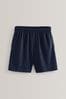 Navy Blue Single Football Sports Shorts (3-16yrs), Single