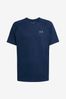 <span>Blau</span> - Under Armour Tech 2 T-Shirt