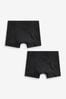 Black Shorts 2 Pack Teen Light Flow Period Pants (7-16yrs), Shorts 