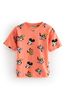 Coral Pink Mickey Short Sleeve T-Shirt (6mths-8yrs)