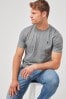 Charcoal Grey Single Stag Marl T-Shirt, Single