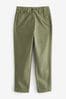 Khaki Green Chino Trousers, Regular