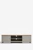 Dove Grey Malvern Oak Effect Up to 80 inch TV Unit, Up to 80 inch