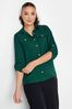 Black Long Tall Sally Long Sleeve Utility Shirt