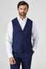 Blue Skopes Harcourt Single Breasted Suit Waistcoat
