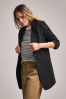 Anthology By Jd Williams Blazer aus Twill in Relaxed Fit, Schwarz