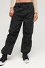 Superdry Black Parachute Grip Trousers