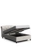 Wool Blend Natural Stone Hartford Upholstered Ottoman Storage Bed Frame