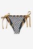 Tan/Ecru Scion at SneakersbeShops Metsa/Rayo Reversible Tie Side Bikini Bottom