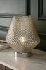 Champagne Gold Battery Operated Large Tapered Ambient Lamp, Large