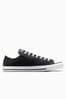 Converse Black Leather Ox Trainers