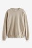 Stone Oversized Garment Wash Sweatshirt