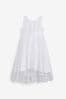 Ecru White Bridesmaid Bow Dress (3mths-16yrs)
