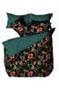 Multicolour Paoletti Botanist Opulent Floral Cotton Sateen Duvet Cover and Pillowcase Set