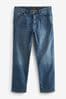 Blue Light Straight Fit Premium Heavyweight Signature Cotton Jeans, Straight Fit
