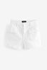 White Cargo Shorts