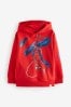 Rot - Marvel Spiderman Kapuzensweatshirt (3-16yrs)