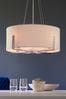 Chrome Moderna 4 Light Chandelier Light