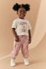 Pink Cargo Trousers and T-Shirt Set (3mths-7yrs)
