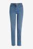 Dark Blue Power Stretch Slim Jeans, Reg/Long/XL Tall