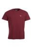 Barbour® Ruby Red Mens Sports T-Shirt
