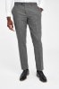 Nova Fides Wool Blend Herringbone Suit: Trousers