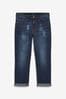Indigo Regular Fit Mega Stretch Adjustable Waist Jeans (3-16yrs), Regular Fit