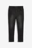 Black Skinny Fit Stretch Elasticated Waist Jeans (3-16yrs), Skinny Fit