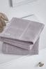 Grey Silentnight 2 Pack Safe Nights Cotton Traditional Cellular Blankets