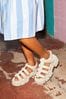 Schuh Tiger Chunky Gladiator White Sandals