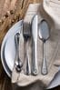 Silver Heart Stainless Steel Set, 16pc