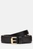 Joules Black Leather Belt