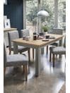 Dove Grey 6 to 10 Seater Extending Dining Table