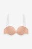 Nude Clear Back Smoothing Strapless Bra