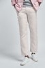 Stone Brown 100% Linen Trousers