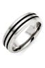 Beaverbrooks Titanium Rhodium Ring