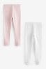 Pink/ White Thermal Leggings 2 Pack (2-16yrs)