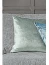 Laura Ashley Velvet Fern Green Square Nigella Cushion