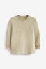 Stone Cement Long Sleeve Cosy T-Shirt (3-16yrs)