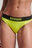 Superdry Yellow Elastic Bikini Briefs