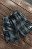 Blue Cargo Utility Swim Shorts