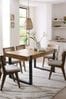Natural Jefferson Pine 6 to 8 Seater Extending Dining Table, 6 to 8 Seater Extending
