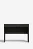 Black Flynn Space Saving Console Dressing Table, Space Saving