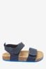 Grey Corkbed Comfort Sandals, Standard Fit (F)