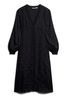 Superdry Black Lace Trim Midi Dress
