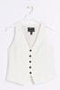 Black River Island Button Front Tailored Waistcoat