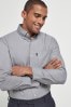 Light Grey Regular Fit Easy Iron Button Down Oxford WALTON Shirt, Regular Fit