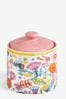 Lucy Tiffney Floral Floral Small Storage Jar, Small